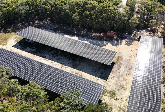 Solar RV Storage Now Open at Thousand Trails Sea Pines